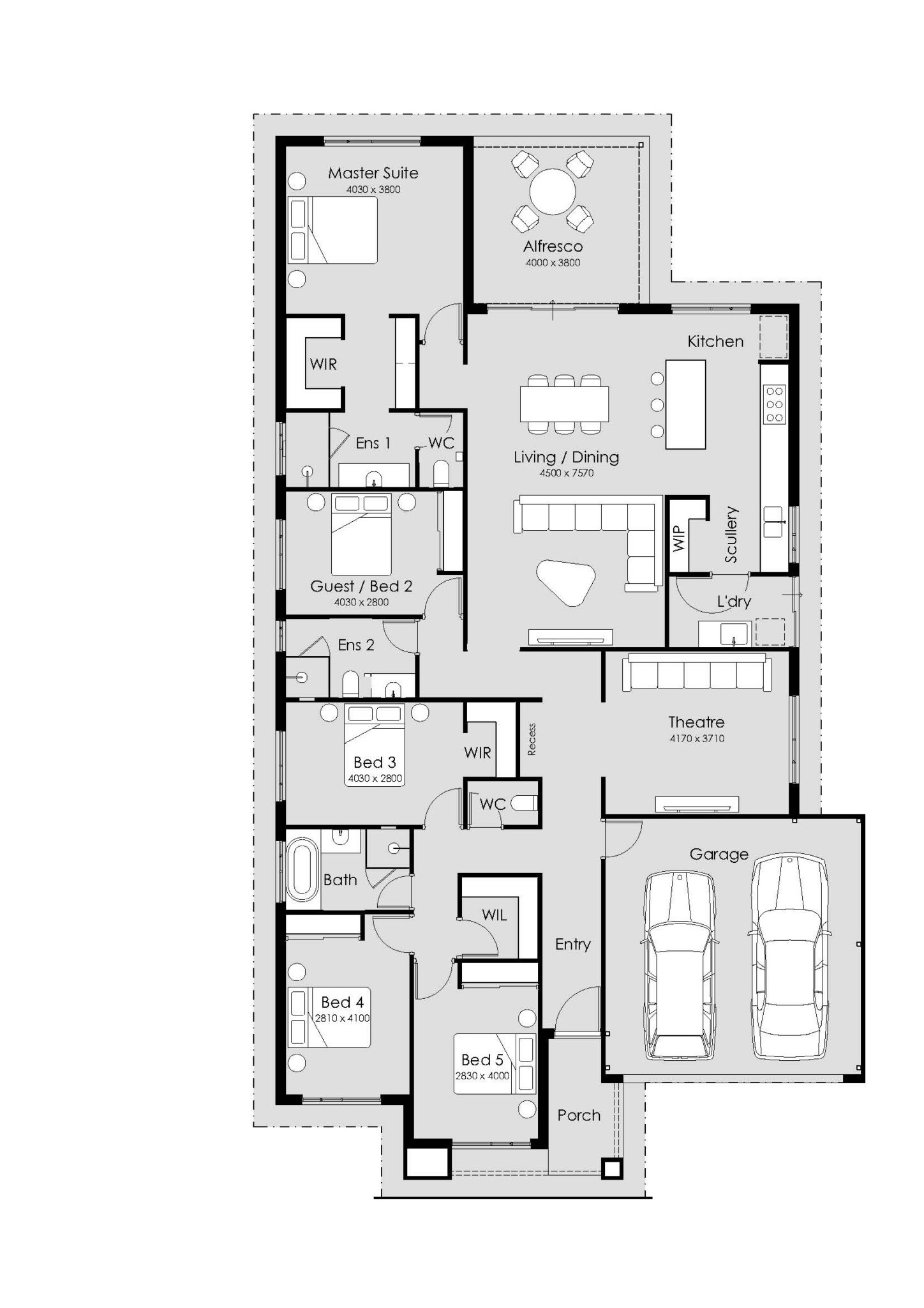 Home Designs Perth - House Plans - Single Storey Home Designs