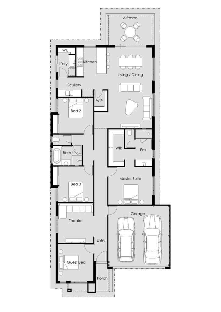 Home Designs Perth - House Plans - Single Storey Home Designs