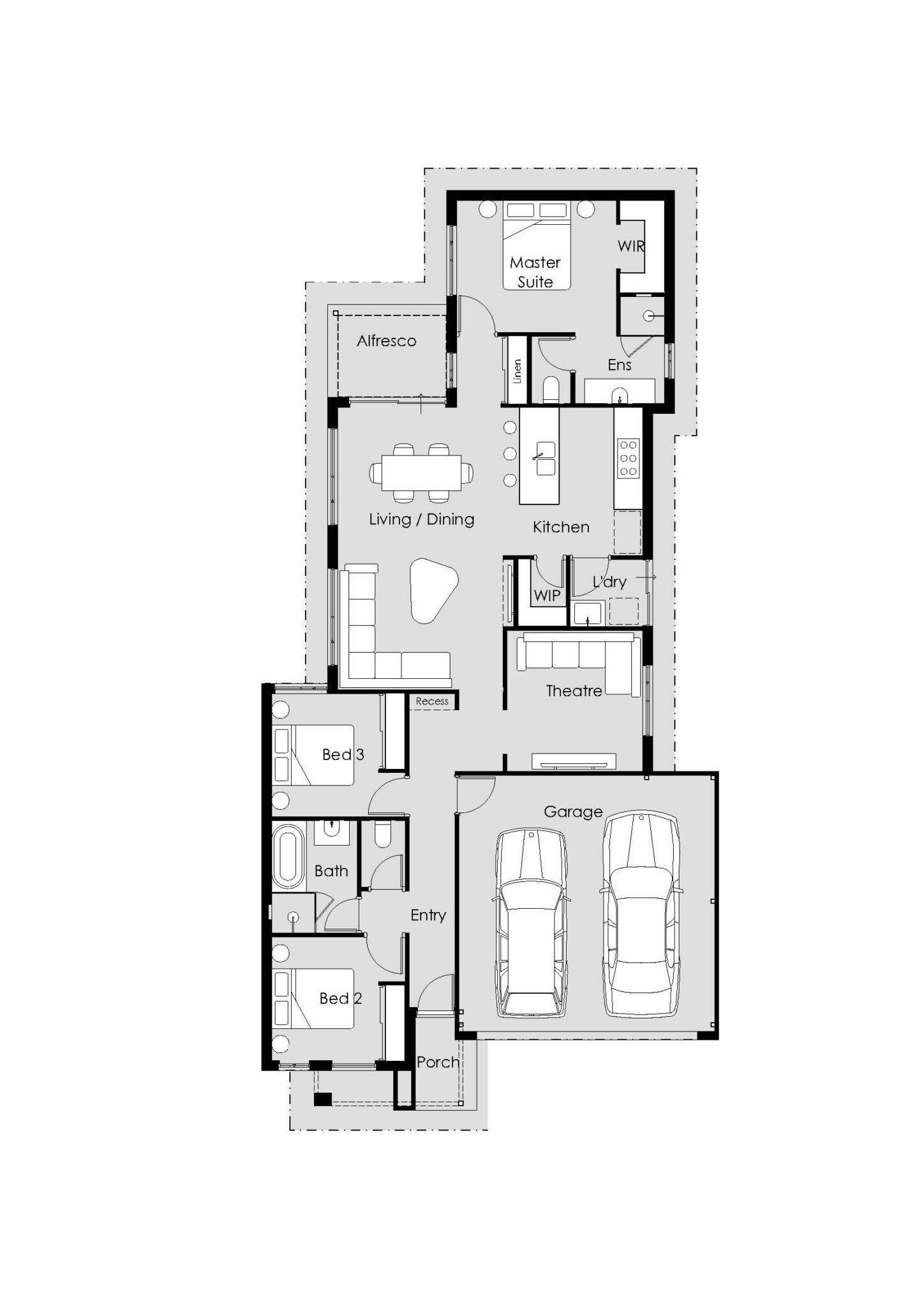 Home Designs Perth - House Plans - Single Storey Home Designs